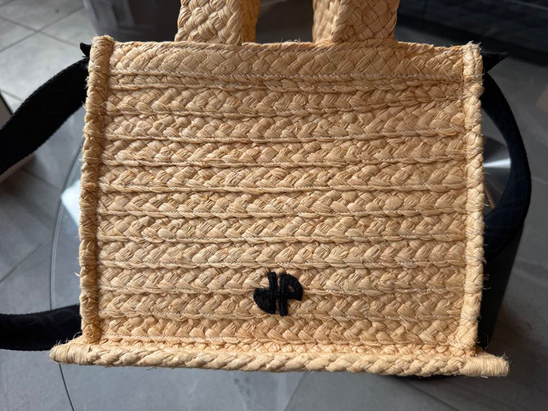 PATOU パトゥ ラフィア JPトート スモール