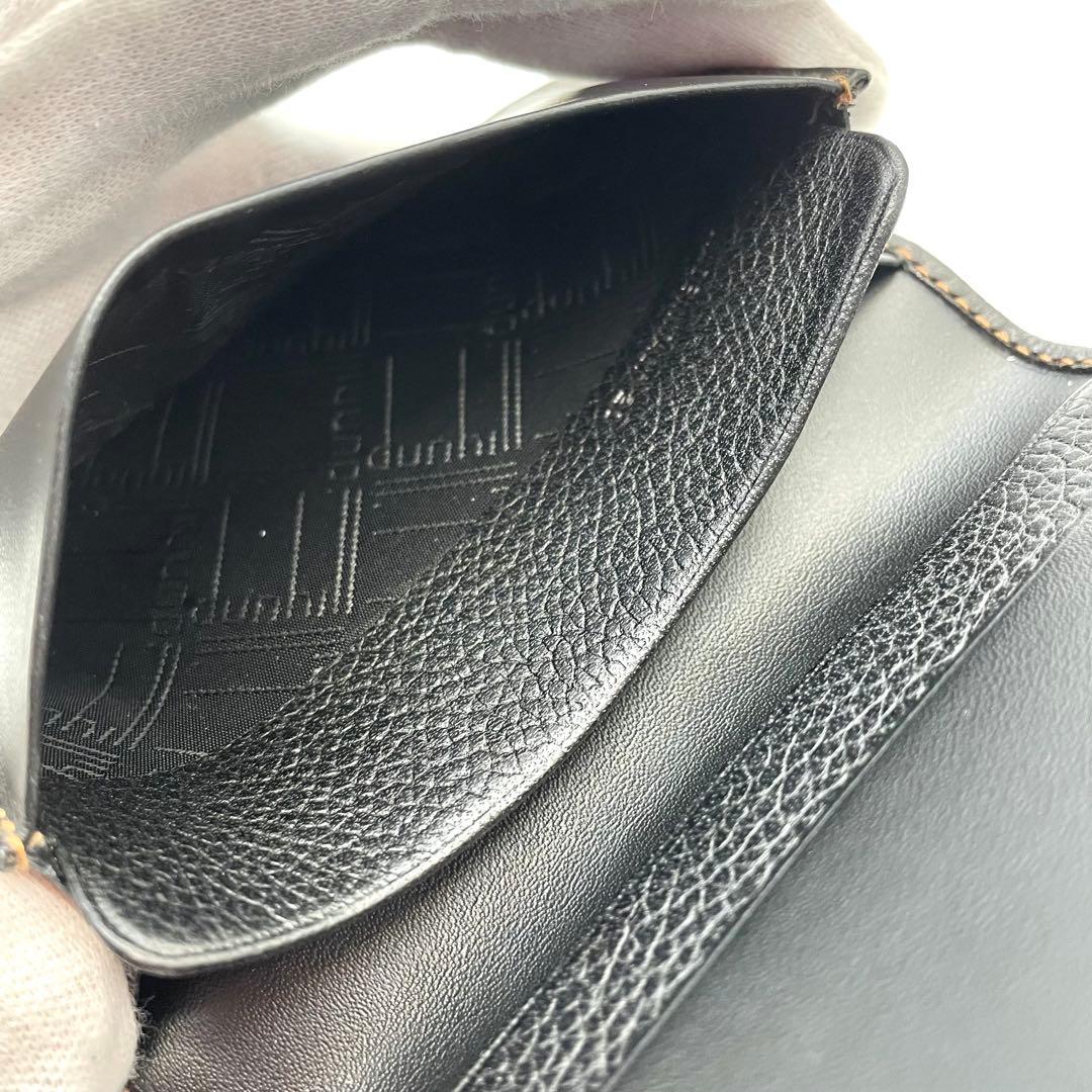 【未使用品】dunhill ダンヒル レザー カードケース 名刺入れ