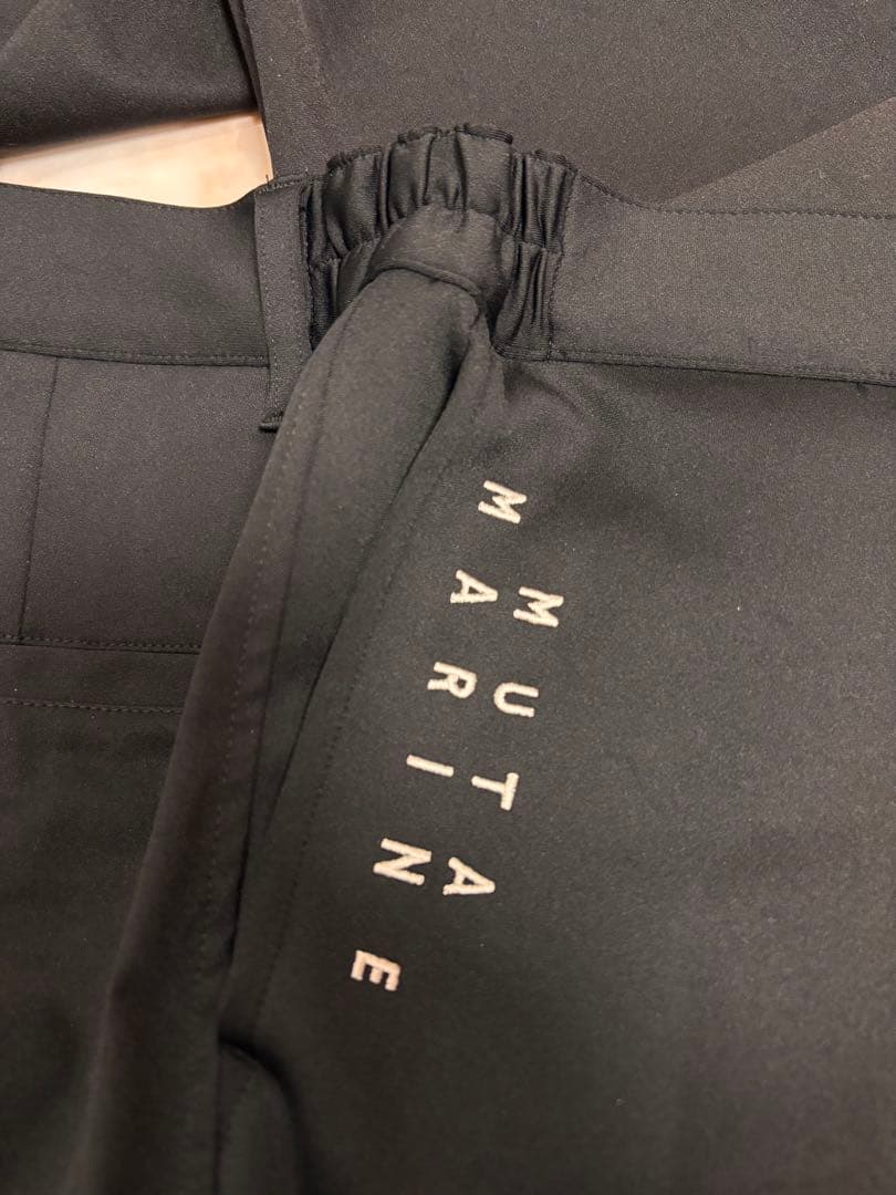 MUTA ブラック ジャージ上下セット アップ6