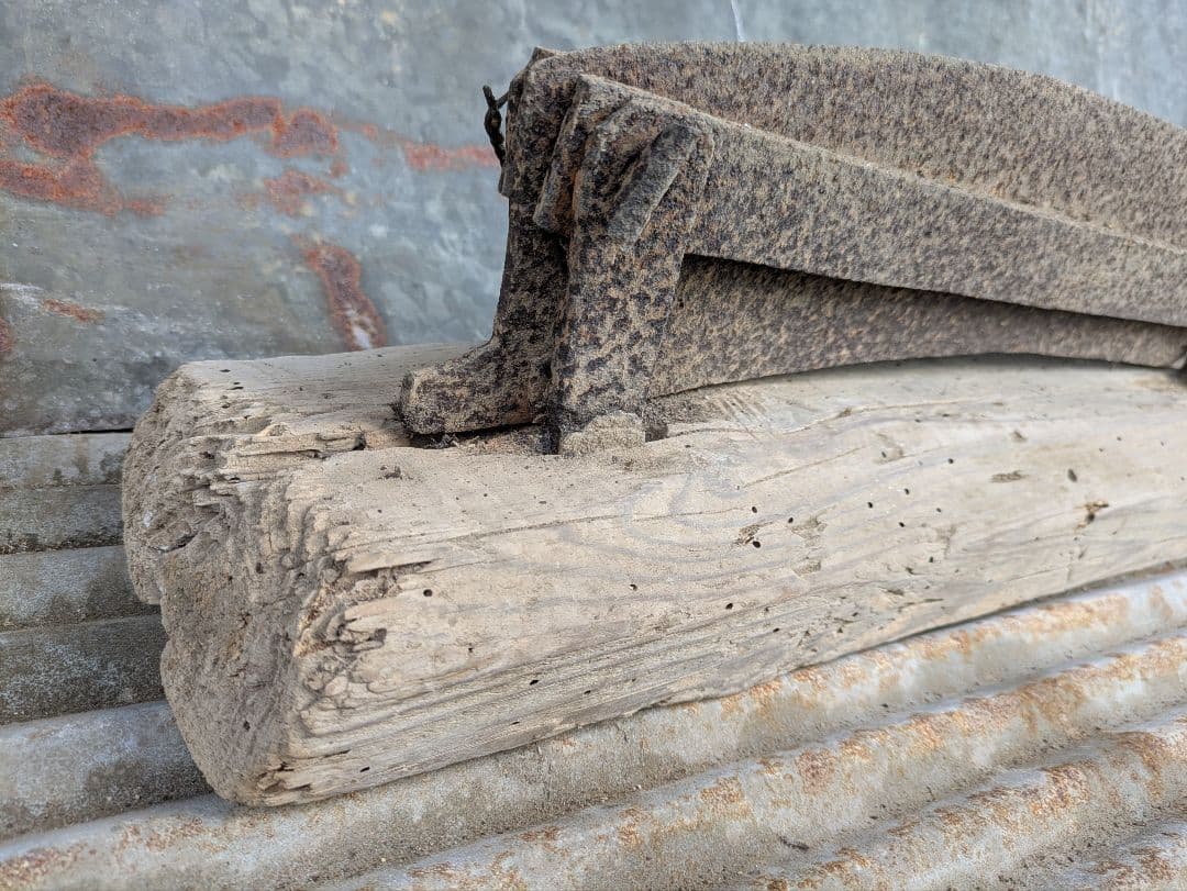 裁断機　古道具　アンティーク　農機具