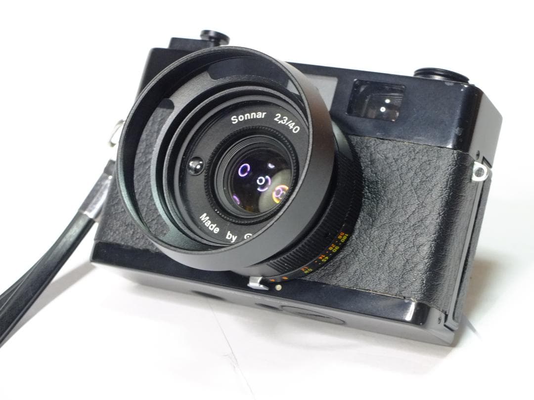 【実写確認整備品】ローライXF35／ゾナー40mmf2.3UVフィルターフード付