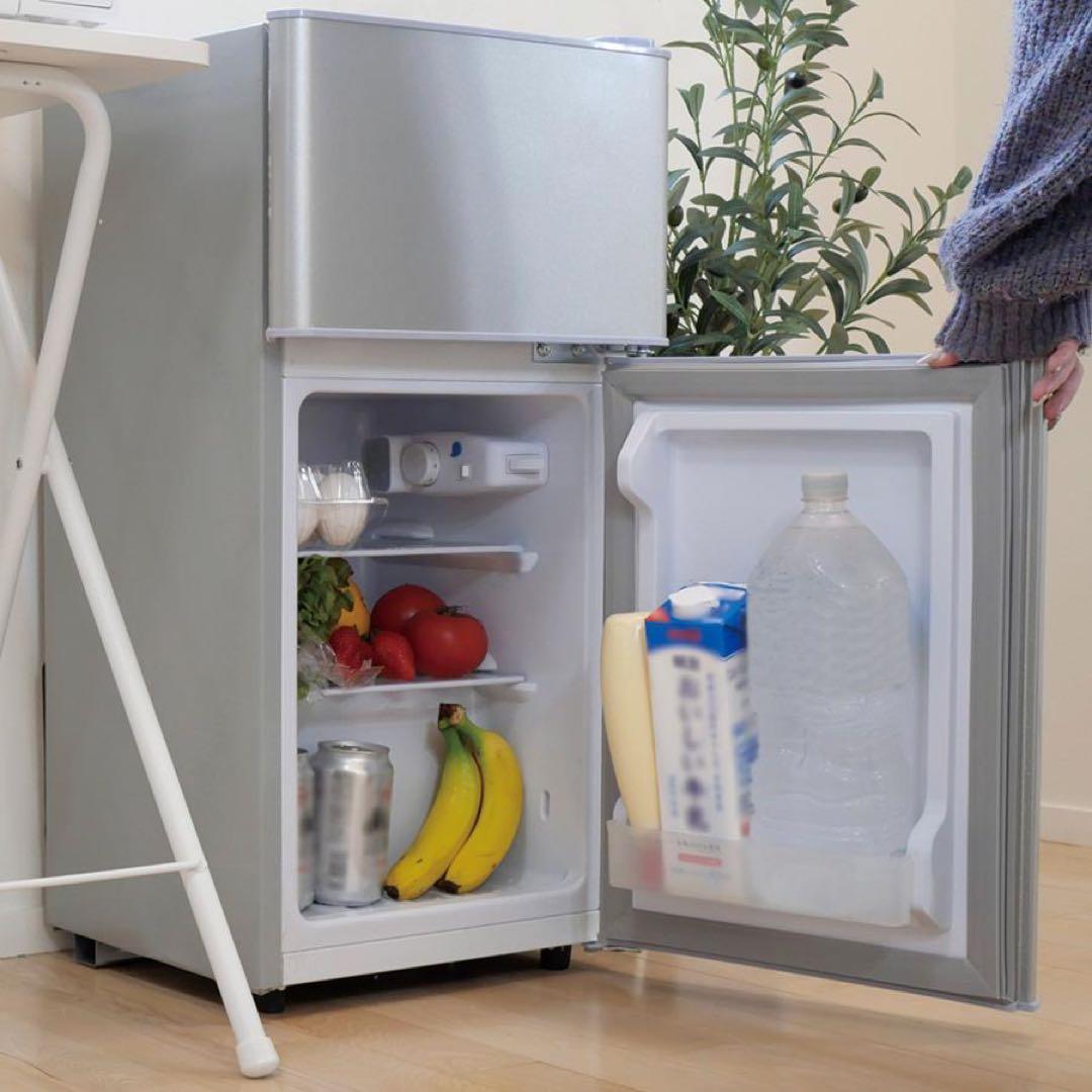 冷蔵庫 一人暮らし 冷凍冷蔵庫 2ドア 小型 家庭用 上段冷凍庫 業務用 60L