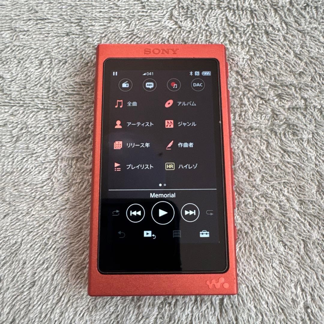 SONY WALKMAN NW-A45 トワイライトレッド 外箱有り