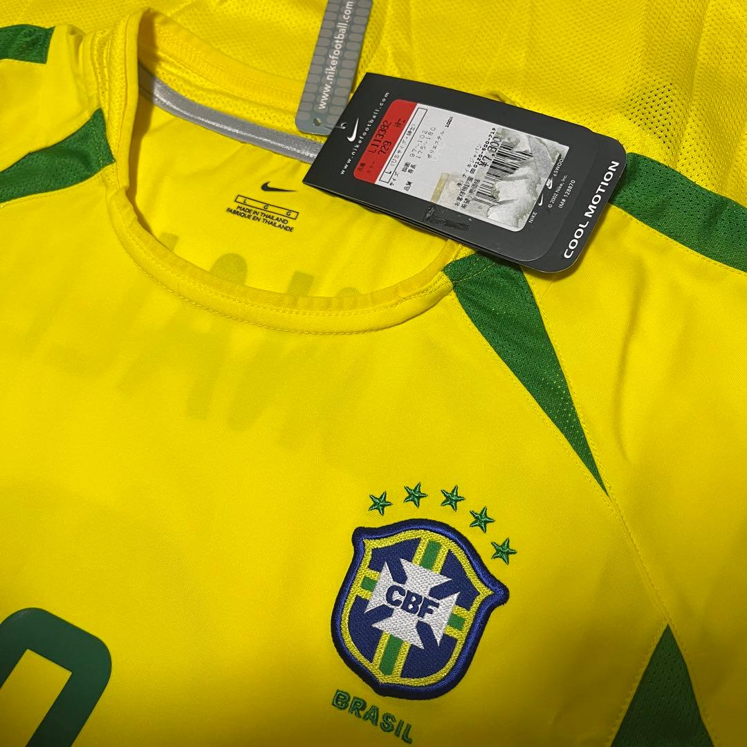 2002 WC ブラジル ロナウド ユニフォーム BNWT