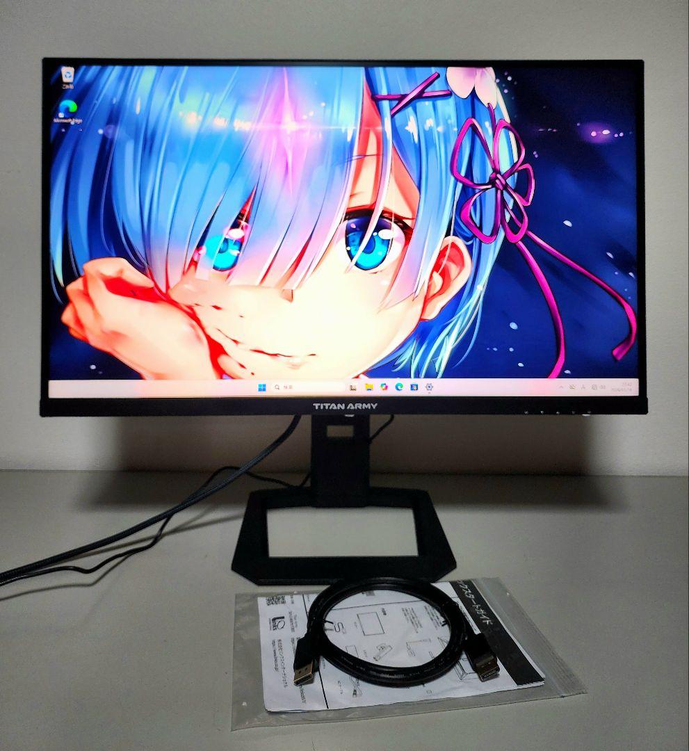 Titan Army 27型 P275MV 4K 144hz 量子ドットモニター
