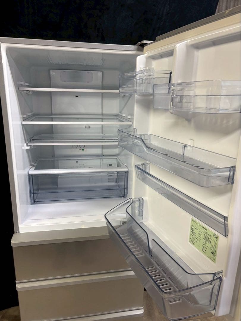 AQUA 4ドア冷蔵庫 AQR-36K(S) 2021年製 355L シルバー