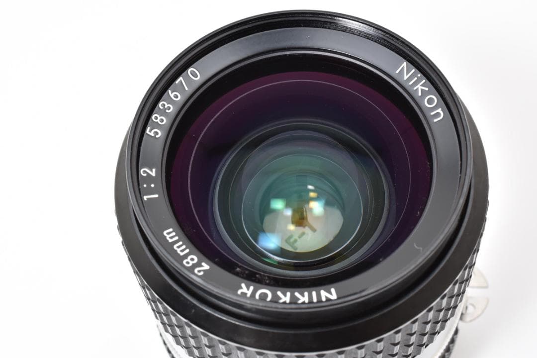 ★美品★ニコン Nikon AI-S NIKKOR 28mm f2 #1557