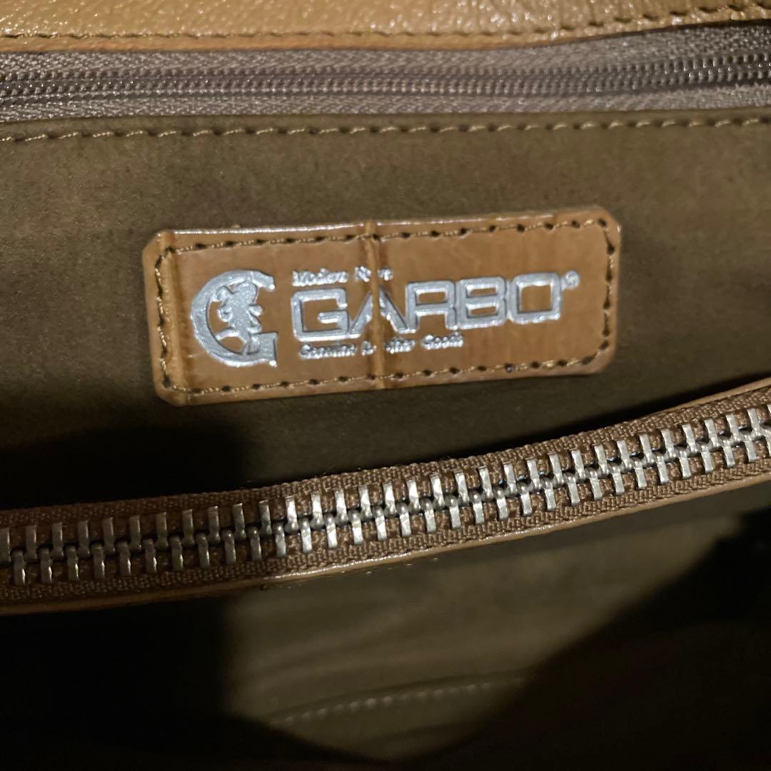 【希少】GARBO ガルボ　最高級　マテリアルクロコダイル　2WAY ショルダー
