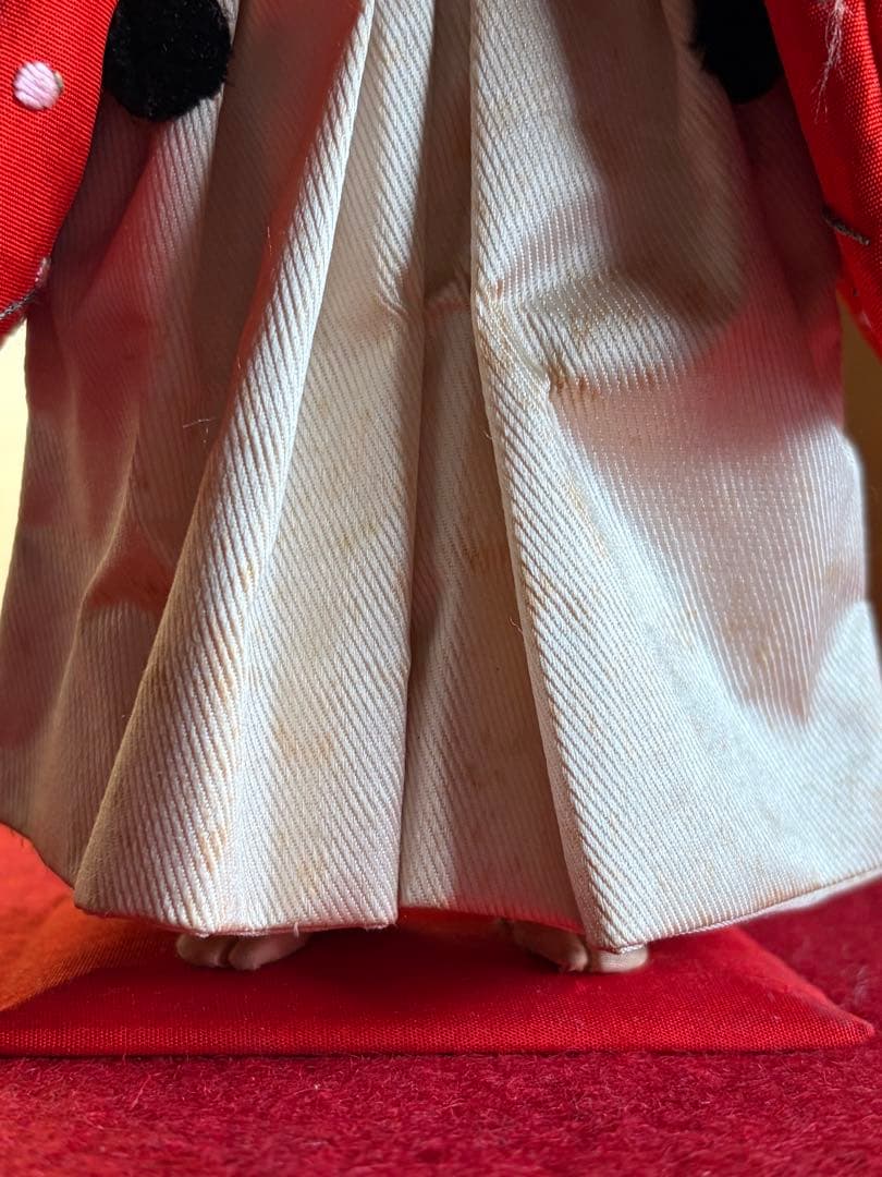 桜持ち稚児人形 京都 丸平 橋本幸三郎製 昭和初期　　　　　雛人形 雛かざり