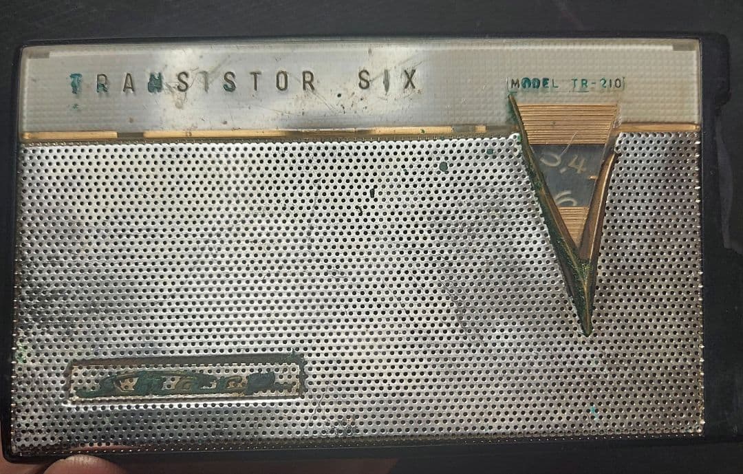 SHARP TRANSISTOR SIX MODEL TR-210 完動品