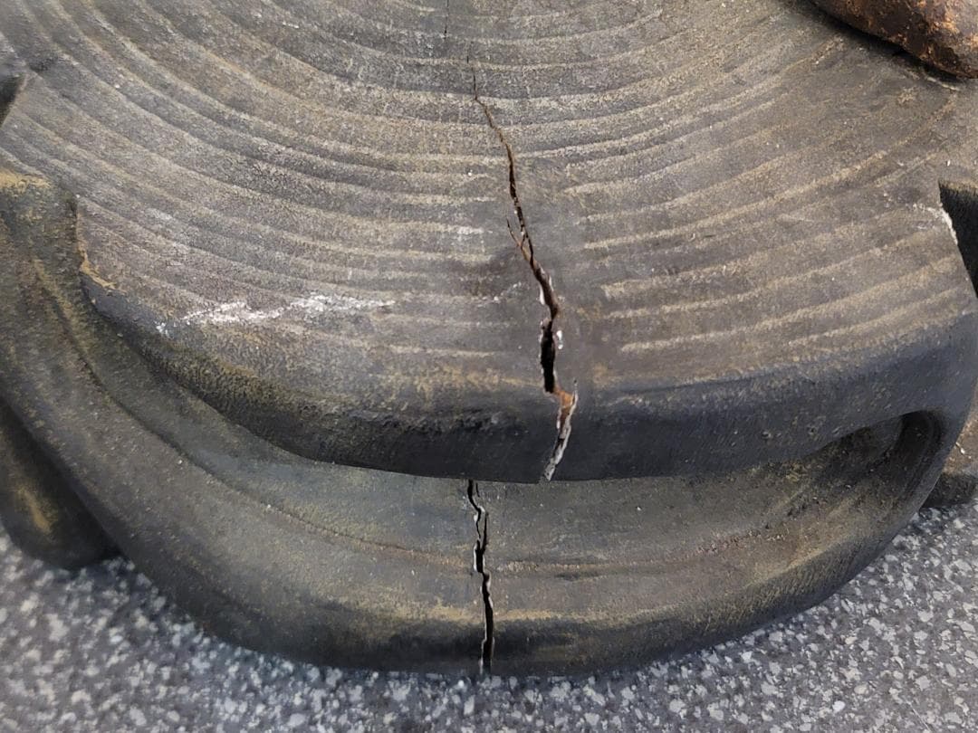 DT595 古い 木彫 不動明王像 95cm 迫力ある逸品