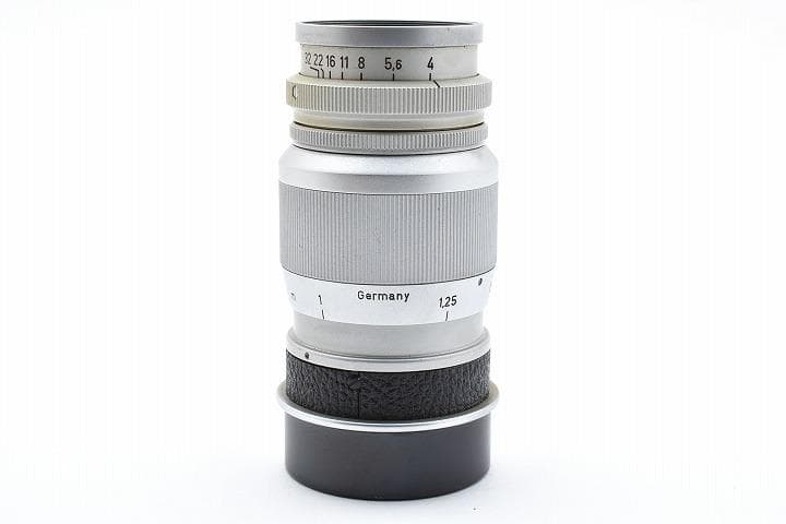 15287E 極上 ライカ Leica Elmar 9cm F4 90mm