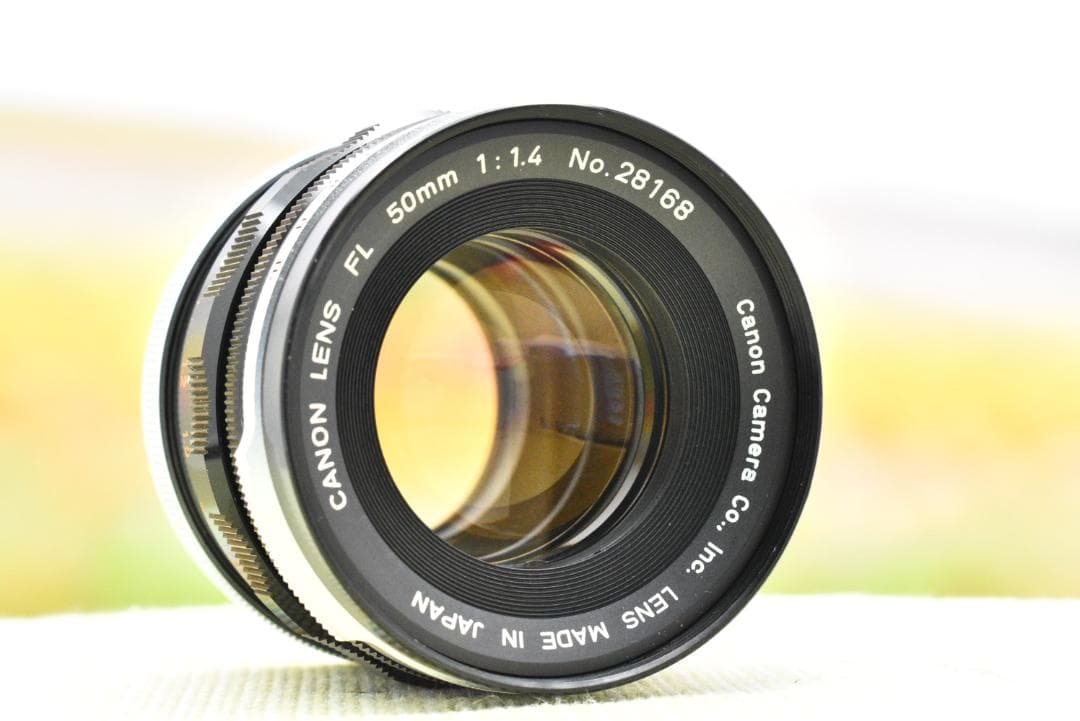 【整備済美品】 初期型 Canon FL 50mm F1.4 FLマウント