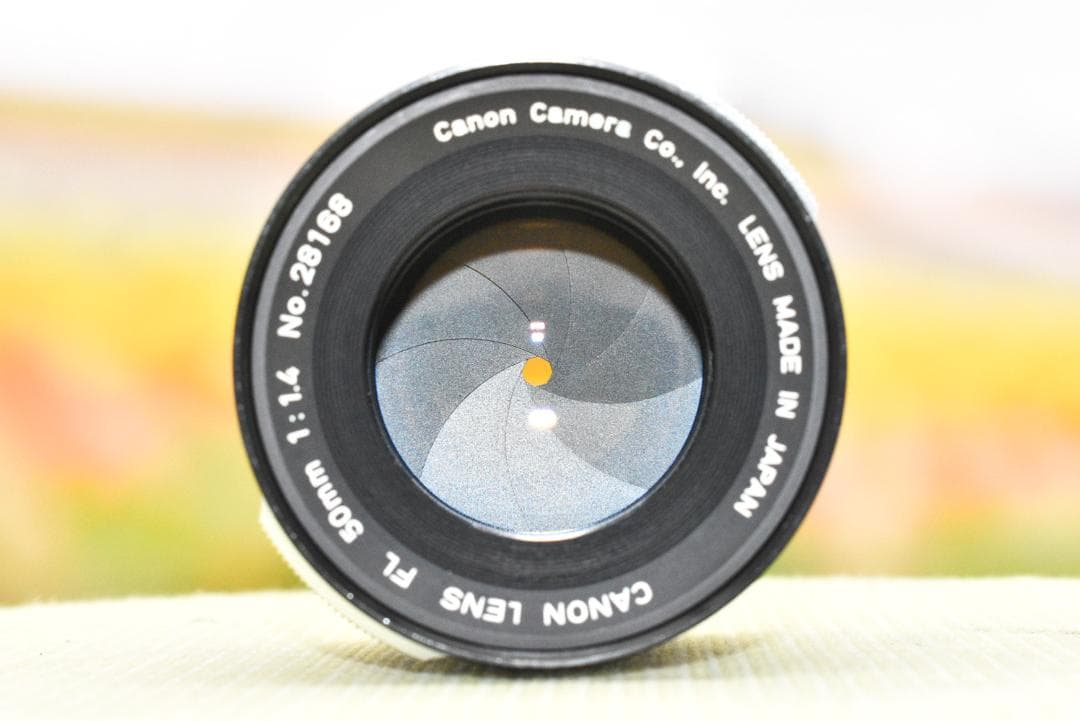 【整備済美品】 初期型 Canon FL 50mm F1.4 FLマウント