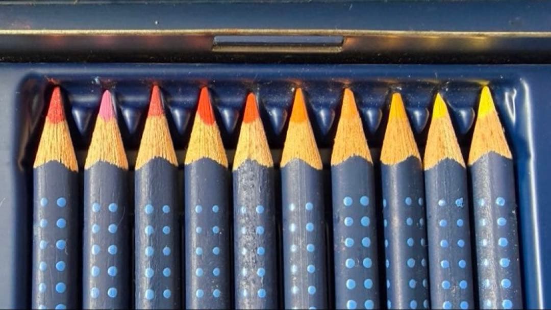 ★ほぼ未使用★ FABER-CASTELL水彩色鉛筆 60色セット