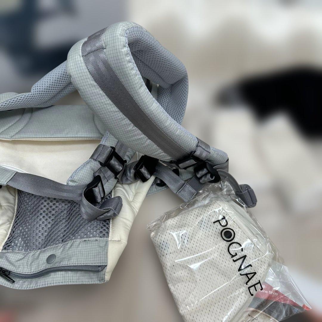 ポグネー　ミキハウス　ヒップシート　ベビーキャリア