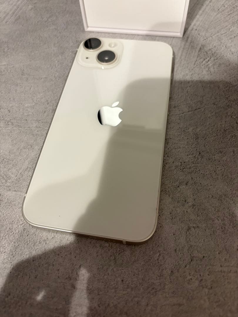 【美品&バッテリー100%】 iPhone 14ホワイト 本体 128GB