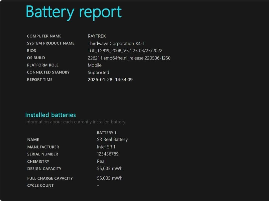 Windowsノート本体 THIRDWAVE raytrek X4-T