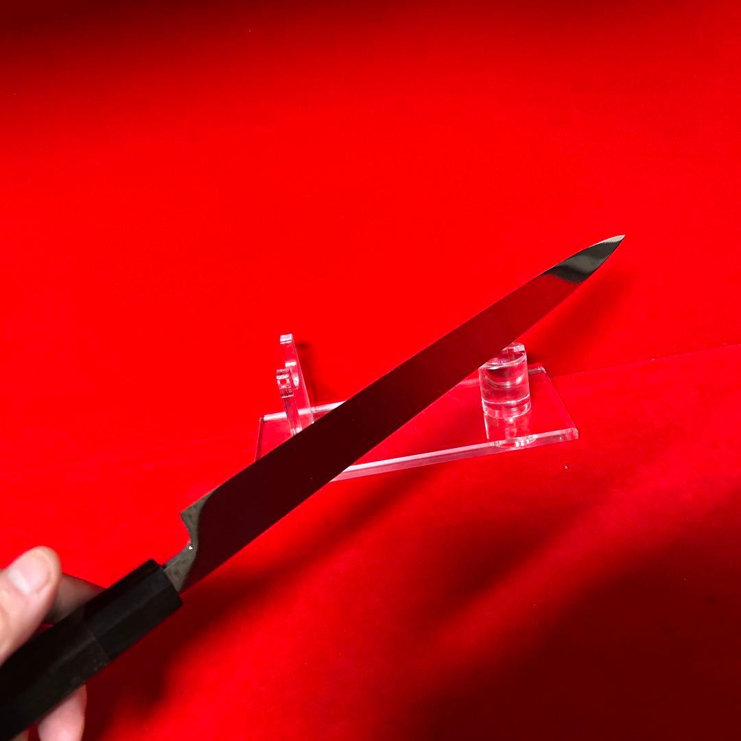 包丁　フグ引く　尺　鏡面仕上げ　切味抜群　箱付　未使用品