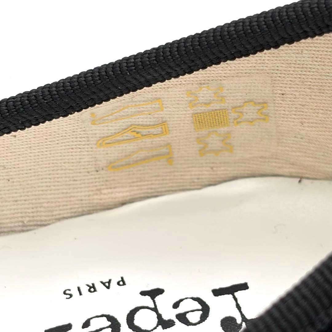 未使用級✨repetto バレエシューズ カミーユ ブラック レザー 26㎝