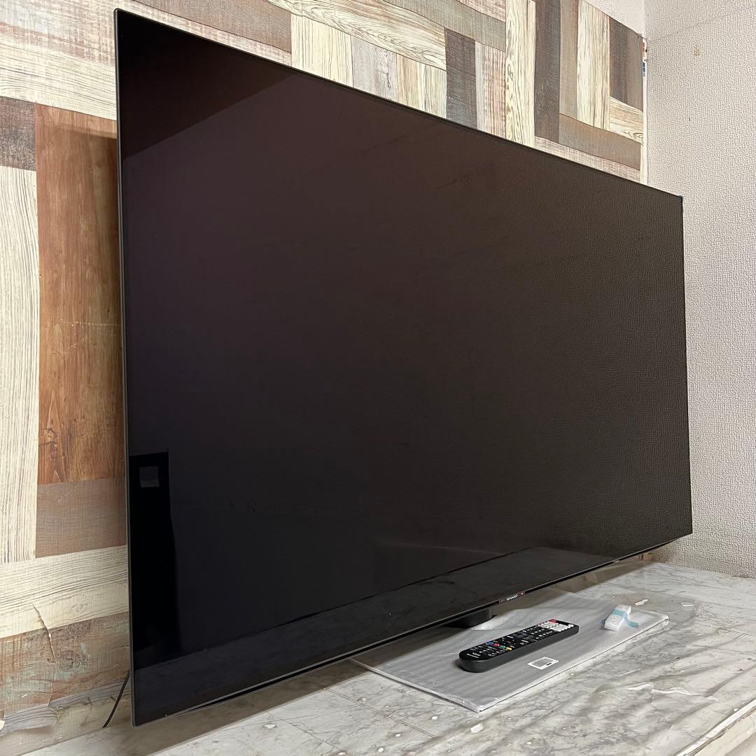 SUPPEさん専用未使用アウトレット品シャープ55V型有機EL4K Androi