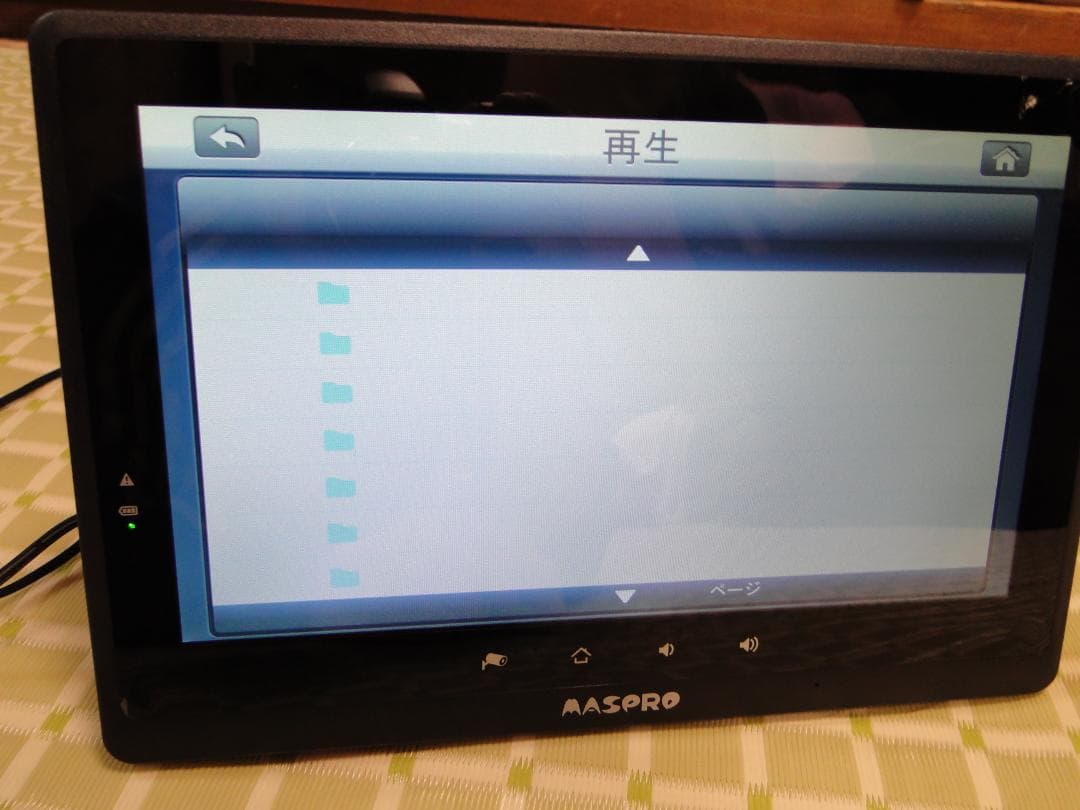 ★　MASPRO 　 WHC10M2　モニター　マスプロ　 防犯　★