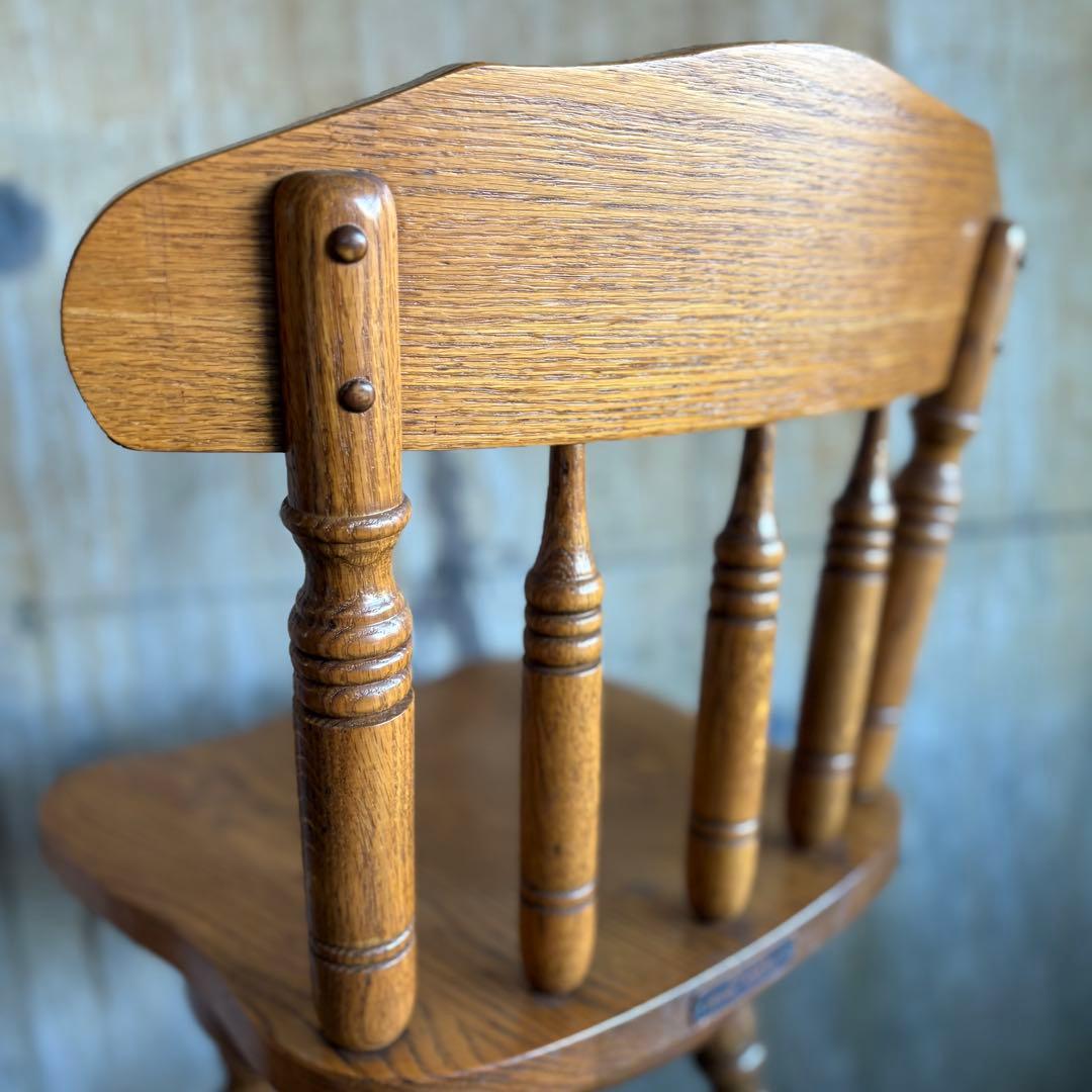 RED OAK OLIVER AMERICA カウンターチェア　回転ハイチェア