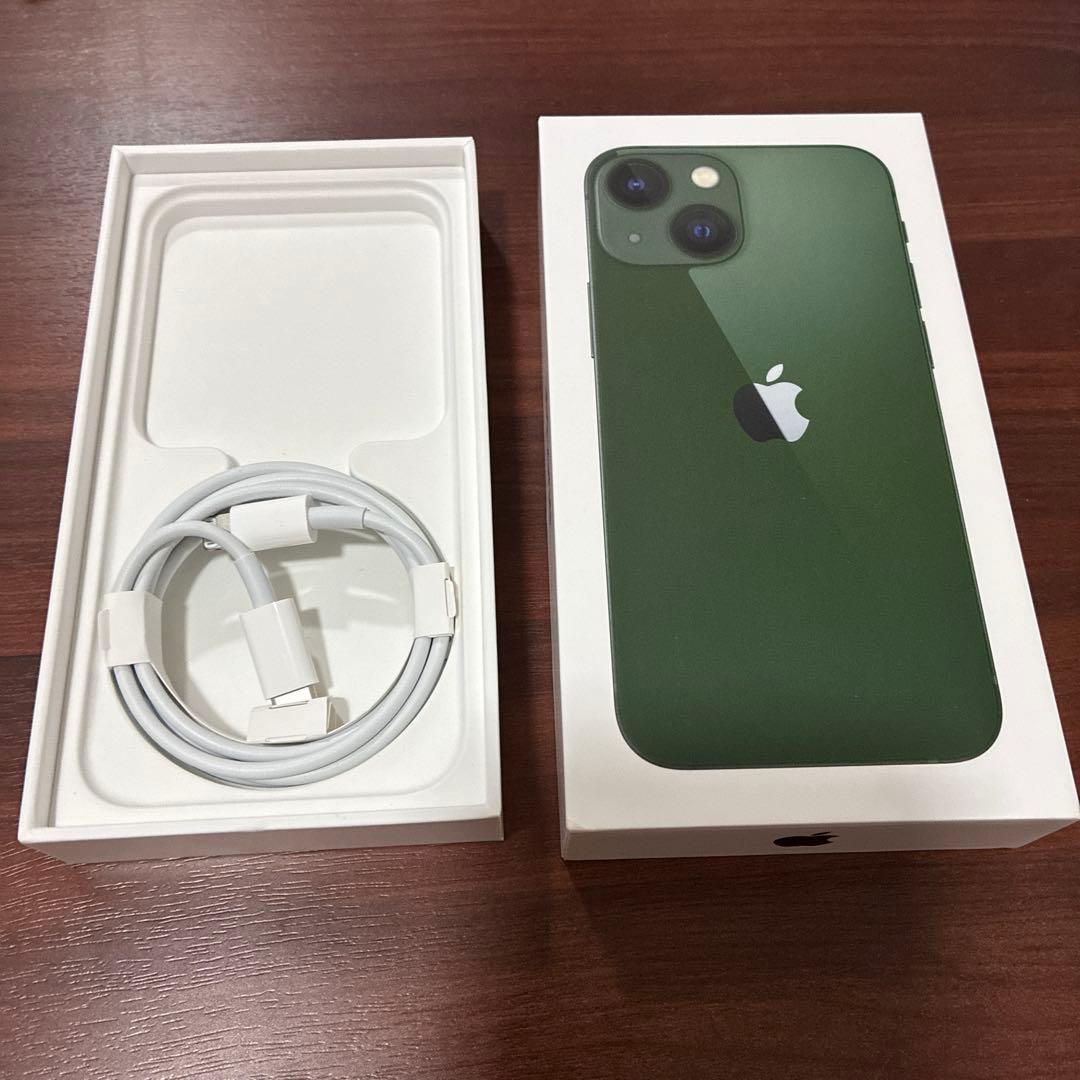 ［超美品］iPhone13mini 256GB グリーン