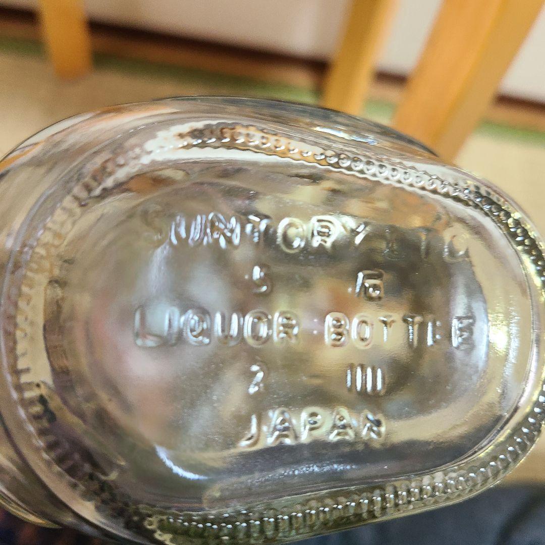 サクソフォン型ウイスキーボトル 600ml 43%　空瓶