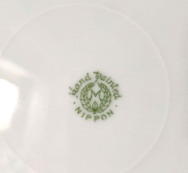 期間限定セール★オールドノリタケ 4点セット 金彩点盛り薔薇絵皿