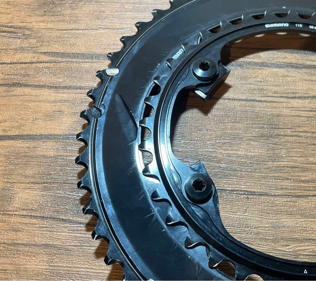 【美品】DURA-ACE R9100 チェーンリング　52-36t