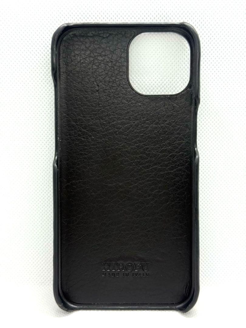 HIROFU ヒロフ iphone14レザーケース made in ITALY