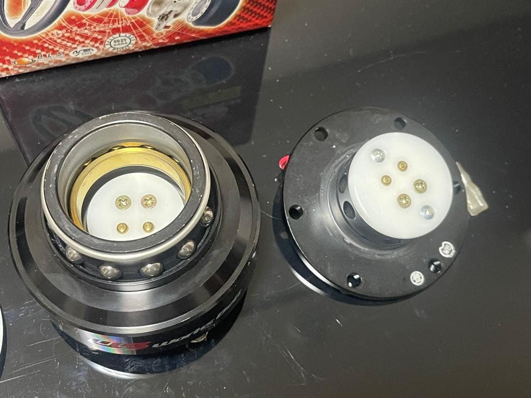 ワークスベル ラフィックス2 ステアリング脱着