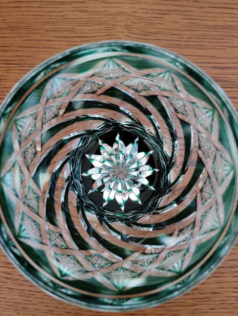 【美品】江戸切子２点　作高野秀徳