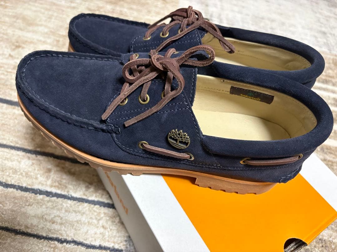 Timberland 3eye ダークブルー スウェード