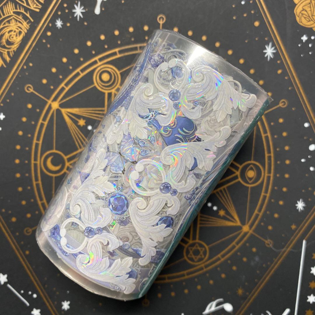 【Q】海外　10m巻　貝殻光マスキングテープ　動物系/装飾系/お花系/古風系