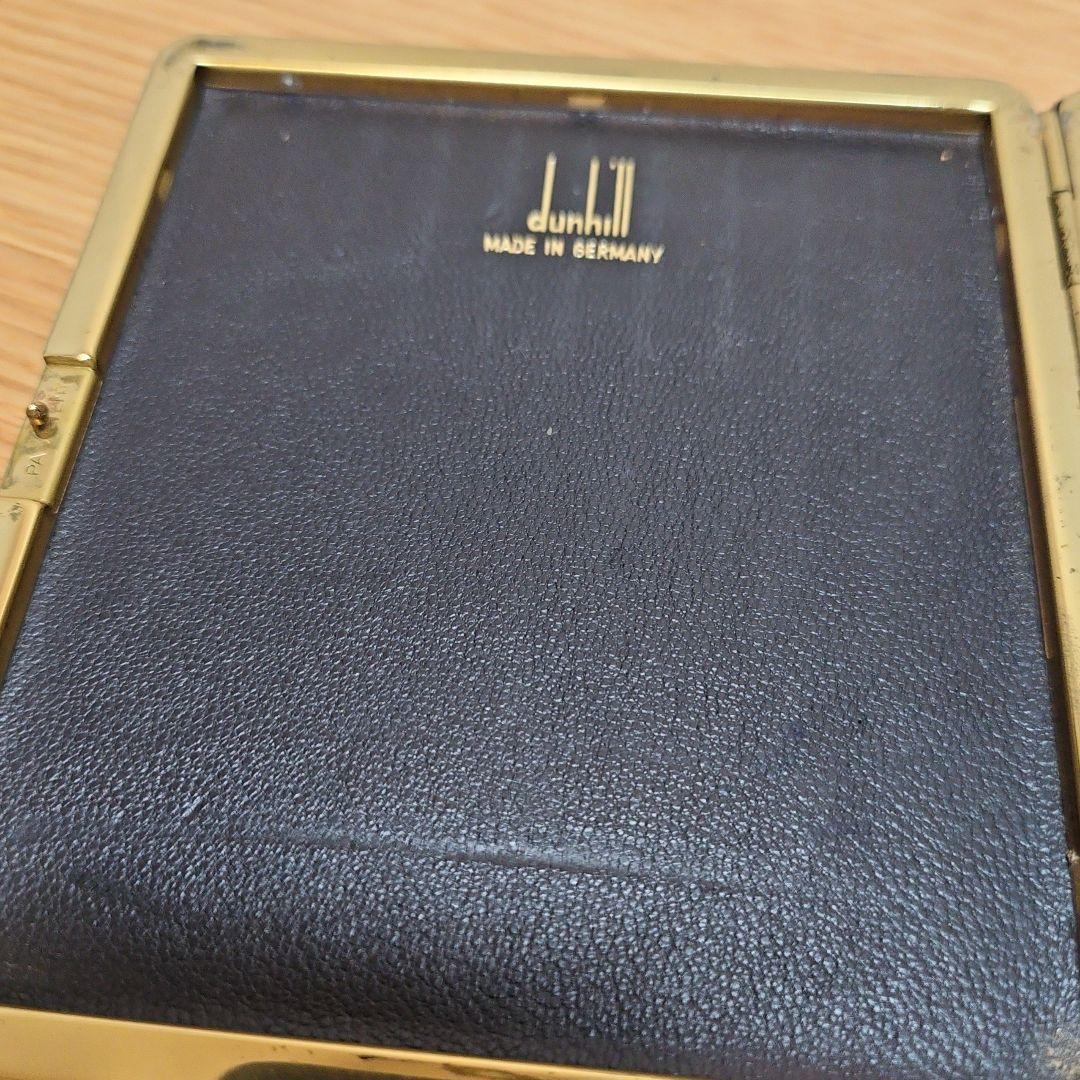 希少 シガレットケース　dunhill　ダンヒル　タバコ レザー　BLACK