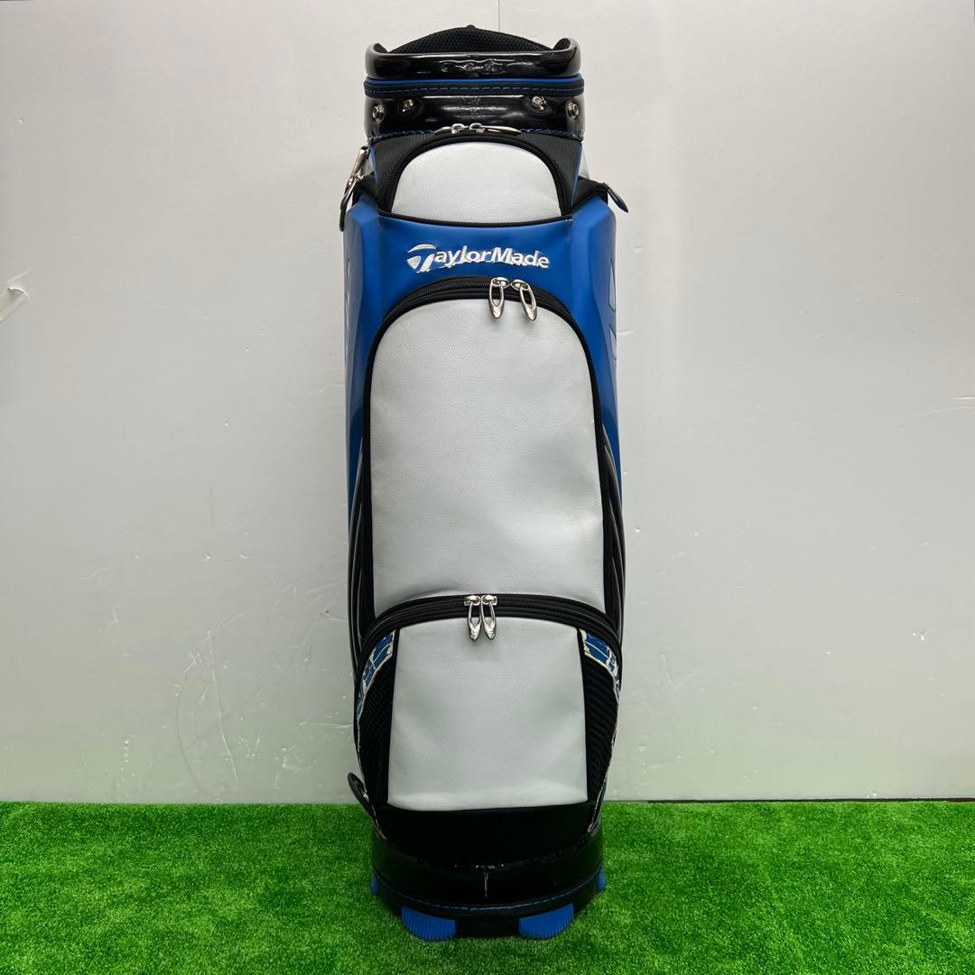 テーラーメイド　Taylormade キャディバック　9インチ　ブルー　中古