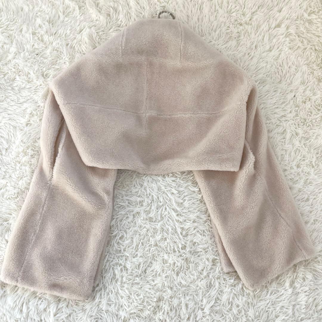 SOÉJU ソージュ　ウールボアケープ　アイボリー　大草直子