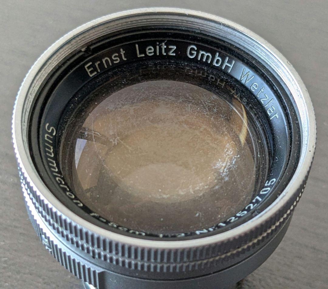 d*9様 Ernst Leitz Summicron 50mm f/2 レンズ