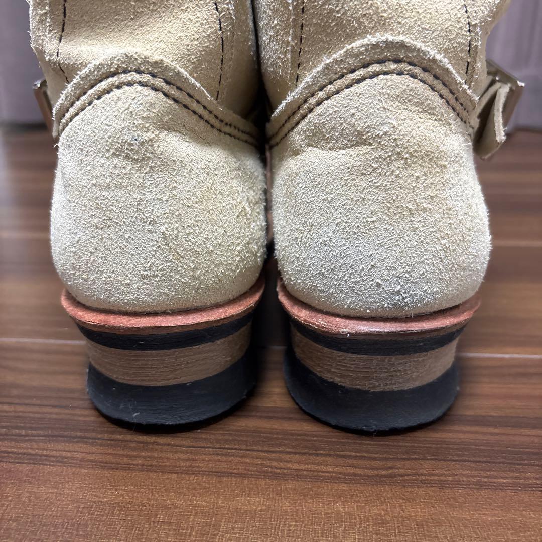 レッドウイング8268エンジニアベージュラフアウト【8D 26センチ11年良品】