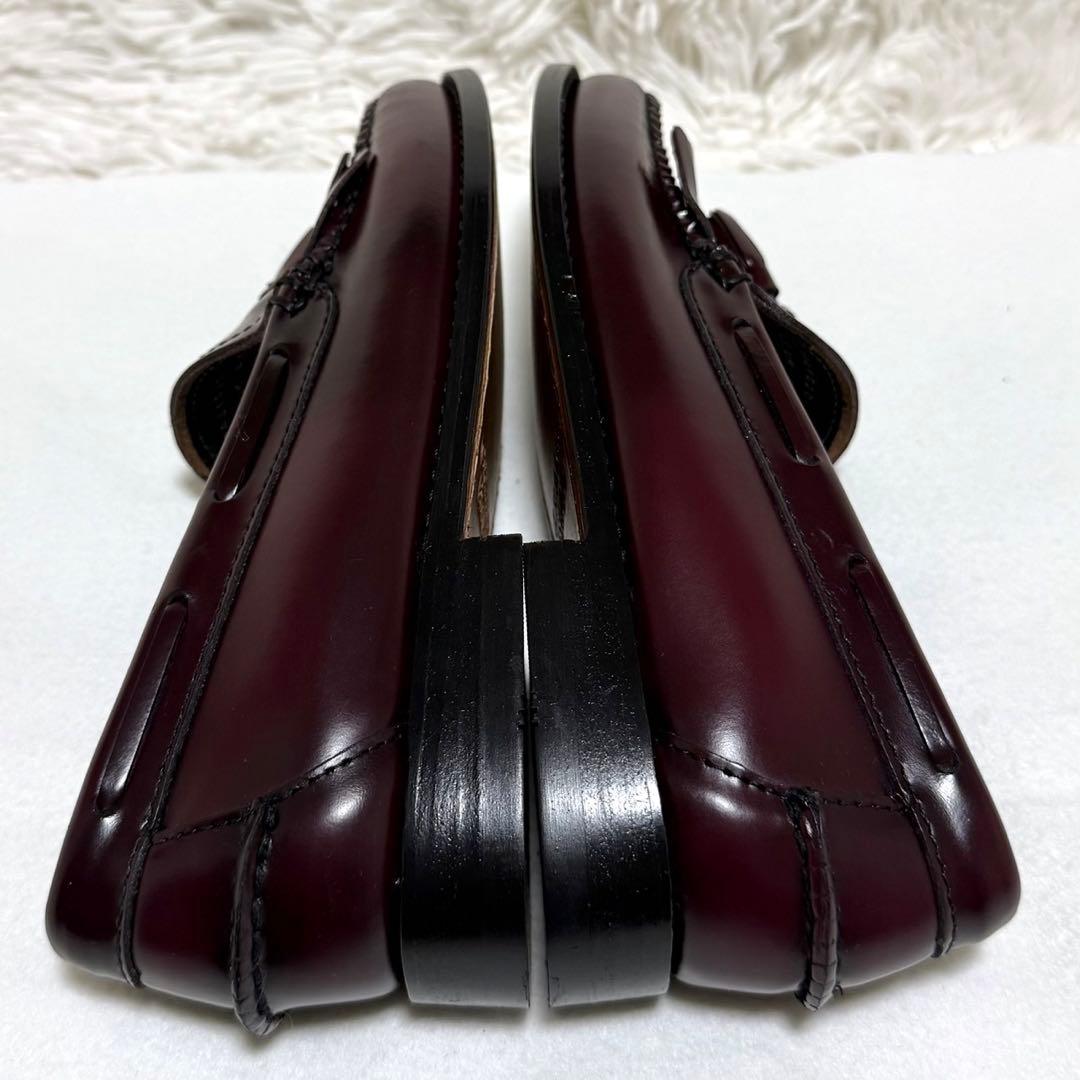 極美品 G.H.BASS キルト タッセル ローファー 41020 ESTHER
