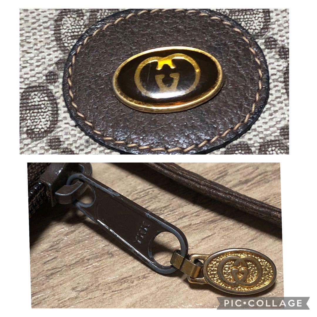 グッチ オールドグッチ　GGパターン ショルダーバッグ