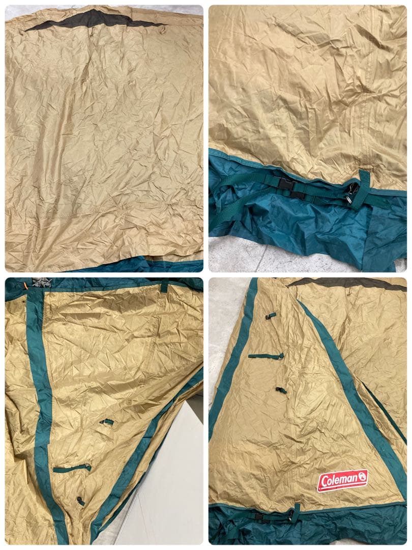 美品　Coleman(コールマン) タフスクリーン2ルームハウス マットセット