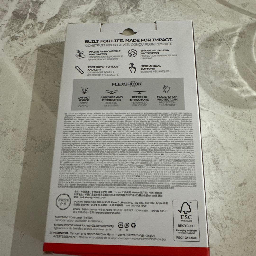 Tech 21 FlexPro iPhone 16 Pro Max ケース