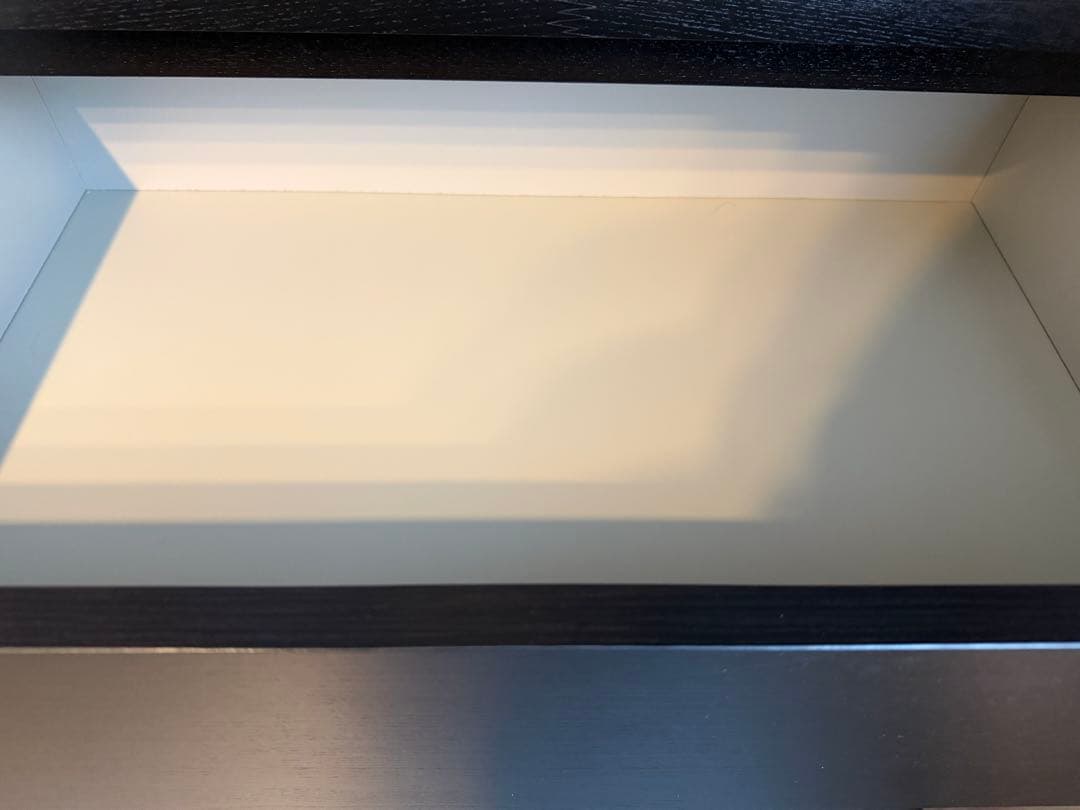 【未使用】IKEA マルム 3段 ブラックブラウン