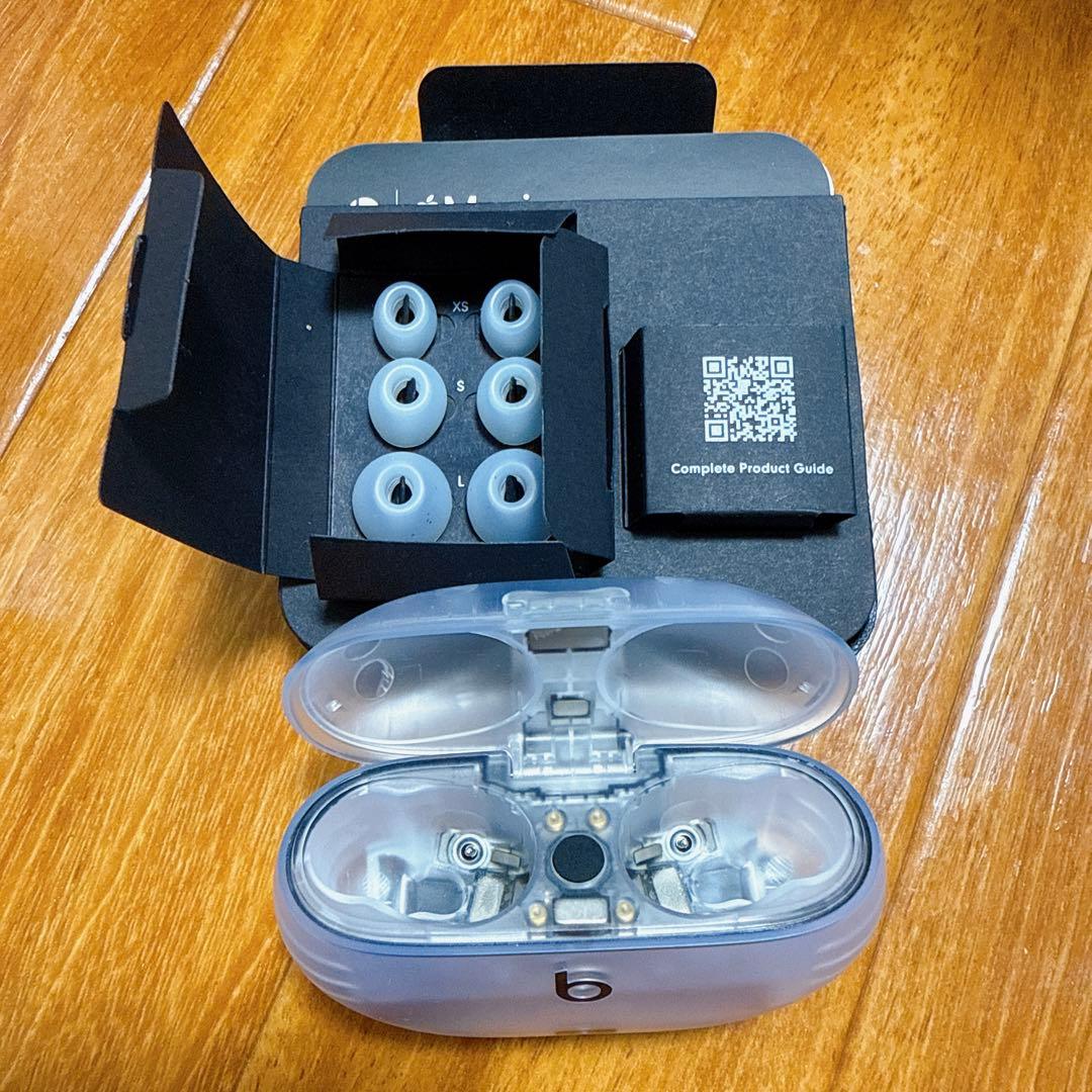【最終値引き】Beats Studio Buds + ワイヤレスイヤホン クリア