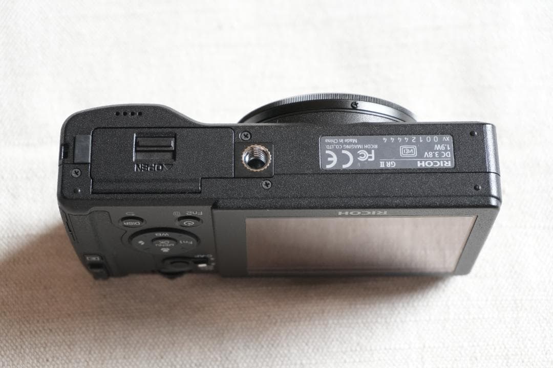 RICOH GR II シャッター回数1112回