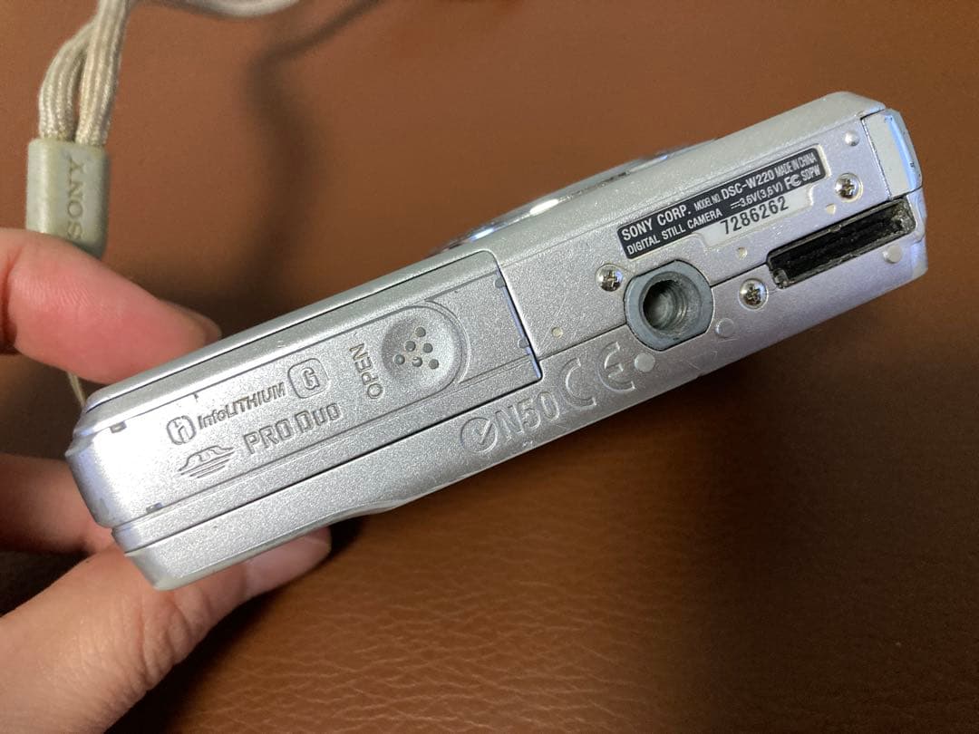 Sony Cyber-shot DSC-W220 デジカメ 動作品