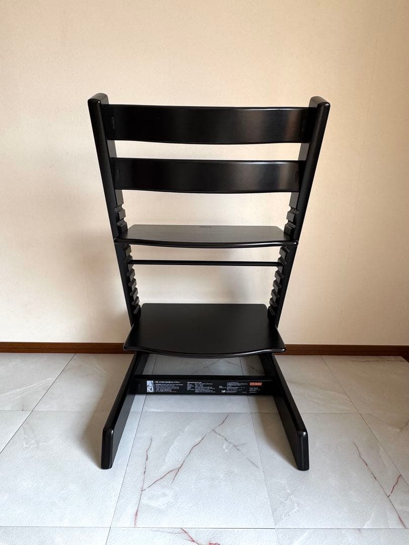 Stokke シリアル6 ストッケ トリップトラップ ブラック 黒 ベビーセット